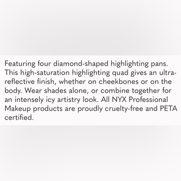 💋NYX Diamonds and Ice Please! makeup bundle NWT - Picture 12 of 14